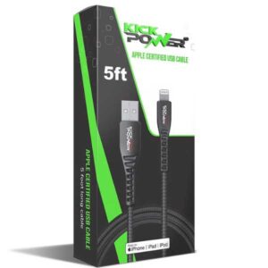 KICK P MFI USB 2 LTNG 5FT..